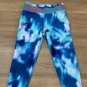 UNDER ARMOUR GIRLS PULL ON ATHLETIC LEGGINGS
